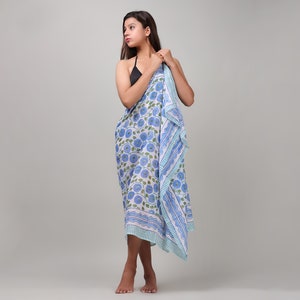blue sarong