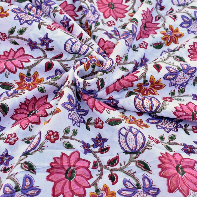 Cotton Sewing Fabric by Yard Etsy