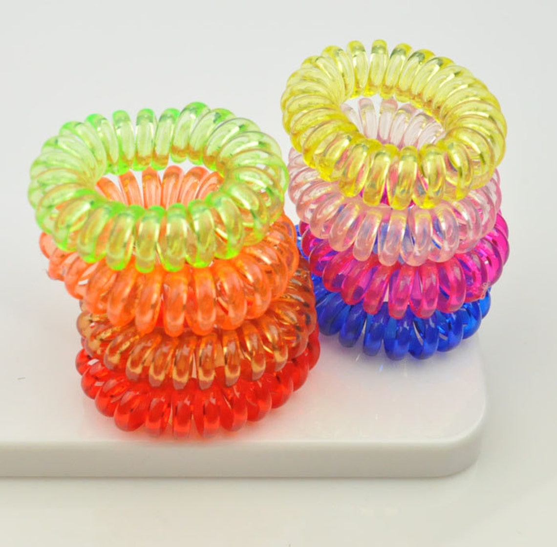 Telephone Cord Hair Tie elastic hair tiesponytail Etsy