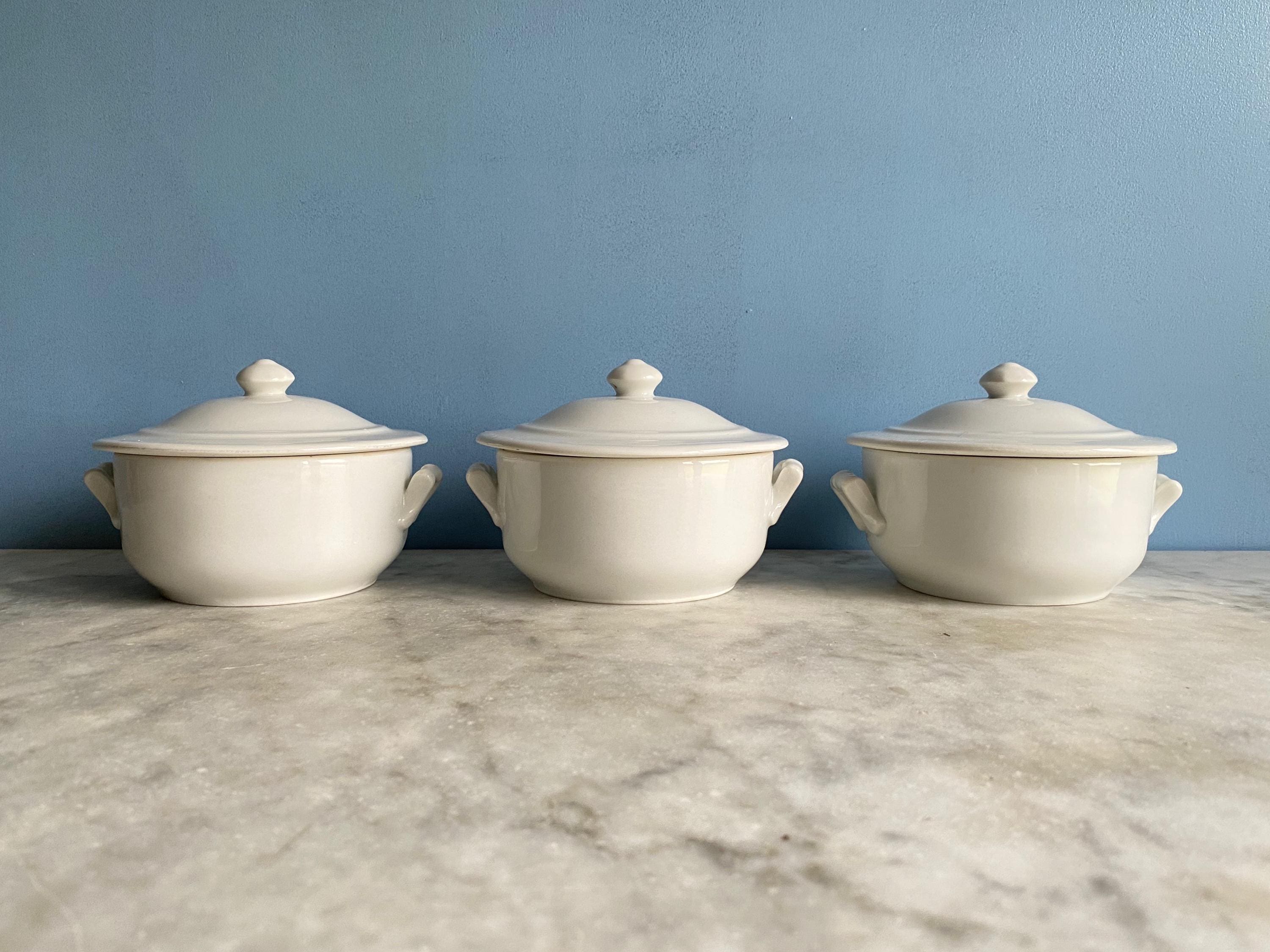 【M】フランスアンティーク/APILCO アヒル形の白いテリーヌポット M】フランスアンティーク/APILCO アヒル形の白いテリーヌポット