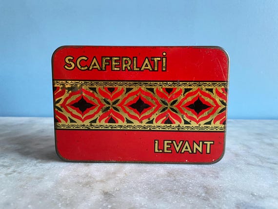 scaferlati tobacco Caporal Bleu scaferlati tobacco Antique metal box