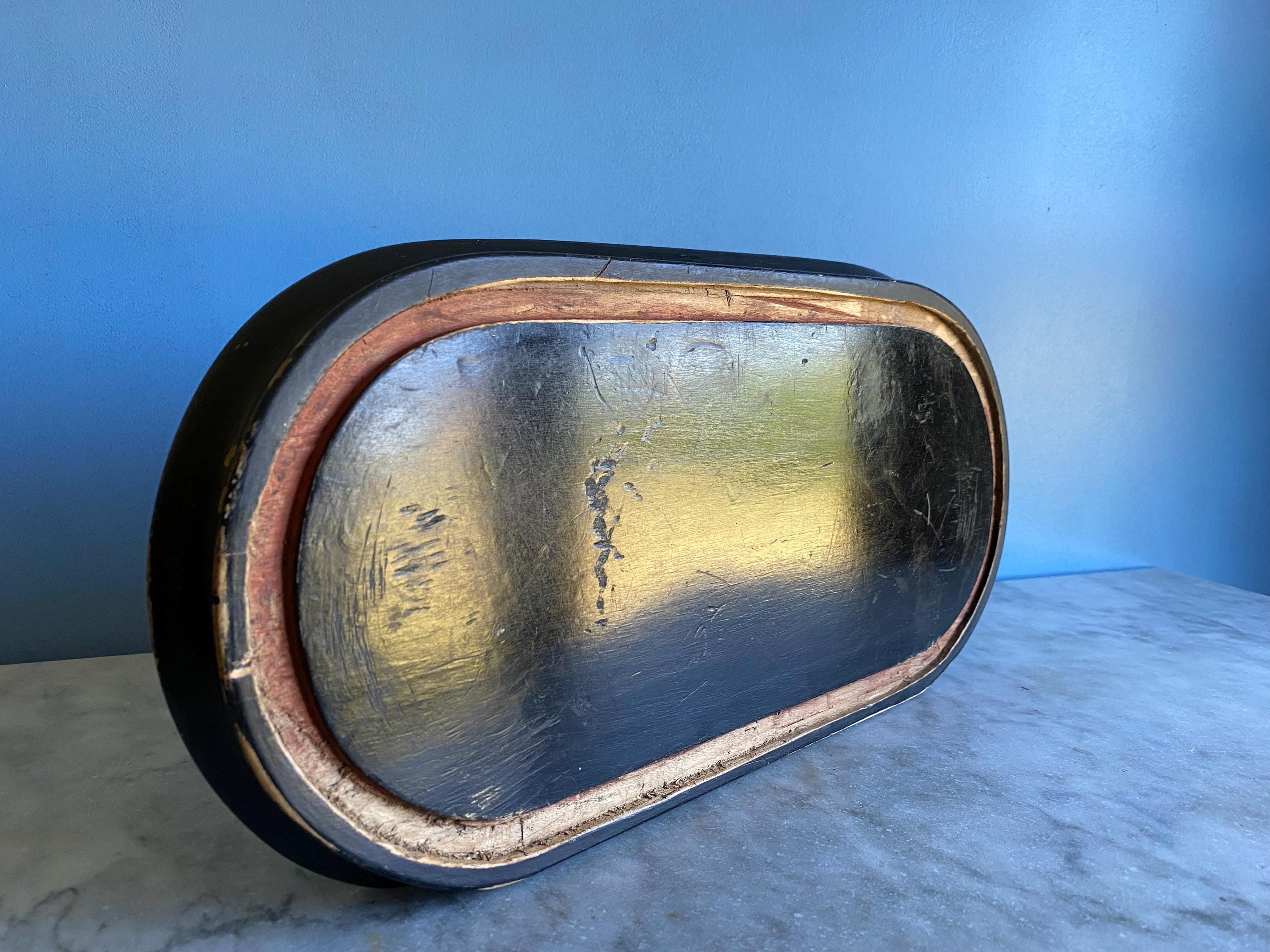 【レア】木製円形ディスプレイ台 ガラスドーム台座 フランスアンティーク ブラック レア】木製円形ディスプレイ台 ガラスドーム台座 フランスアンティーク