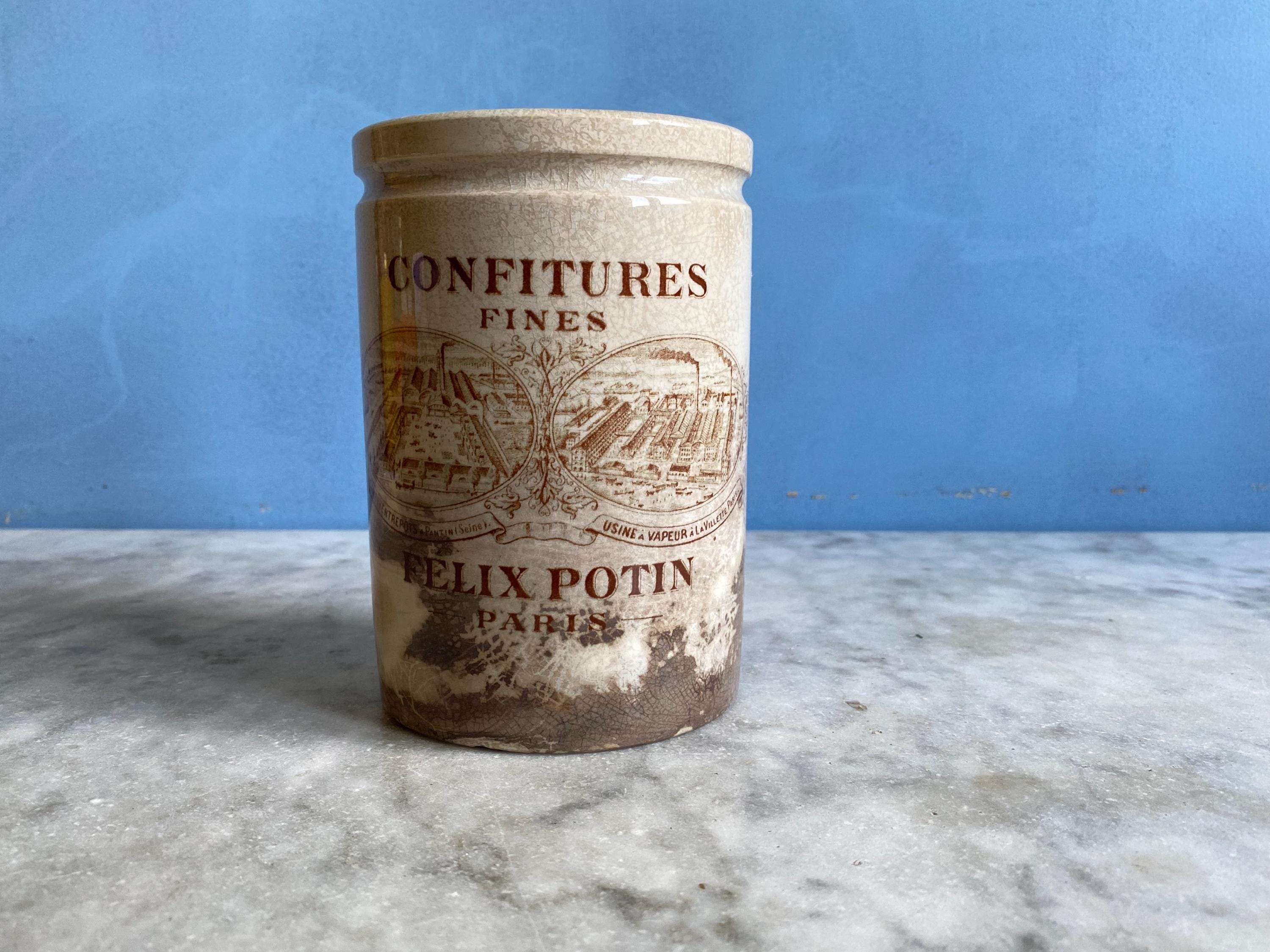 Felix Potin Pot - Etsy