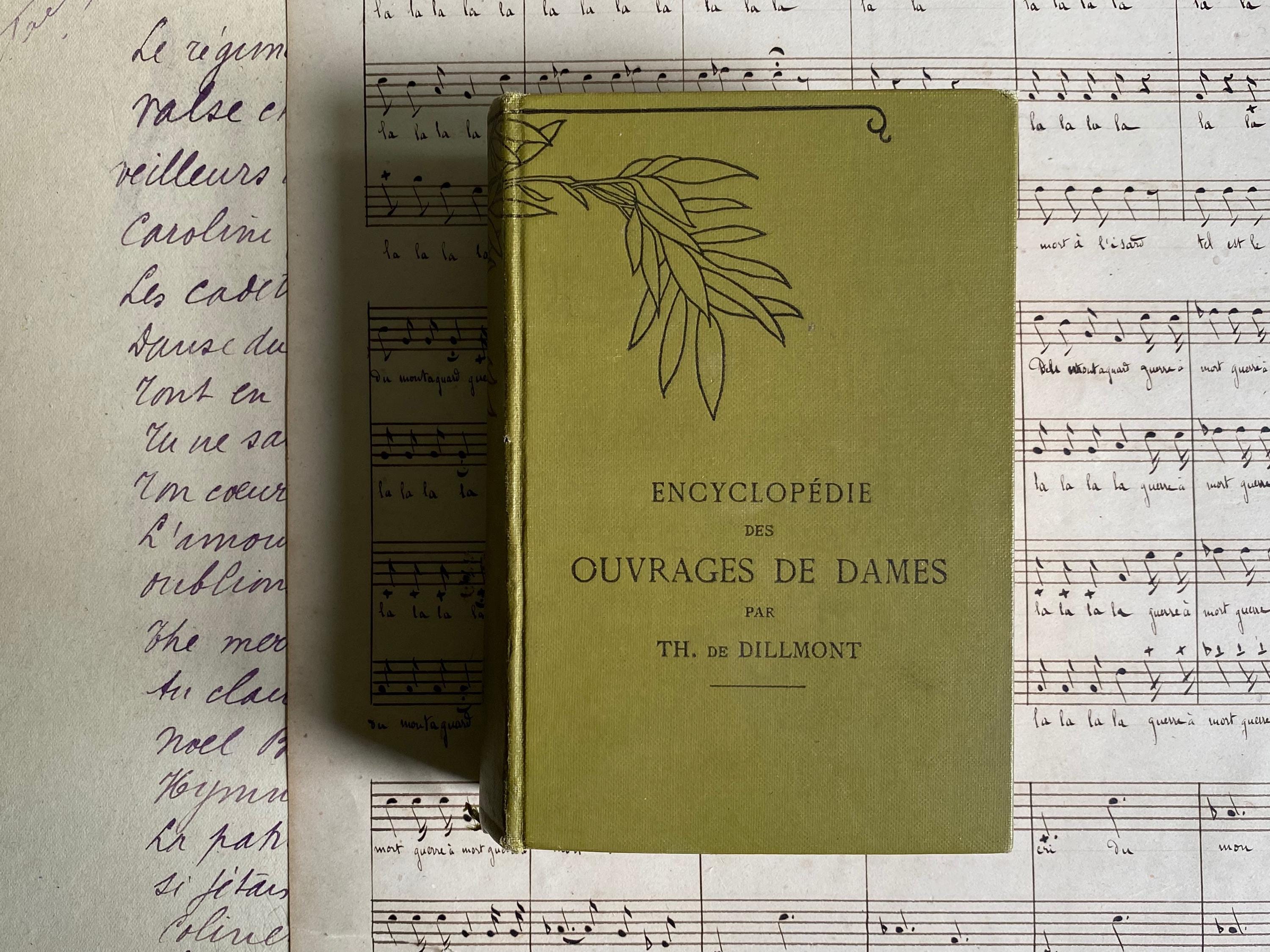 本 アンティーク雑誌 Journal des Ouvrages de Dames