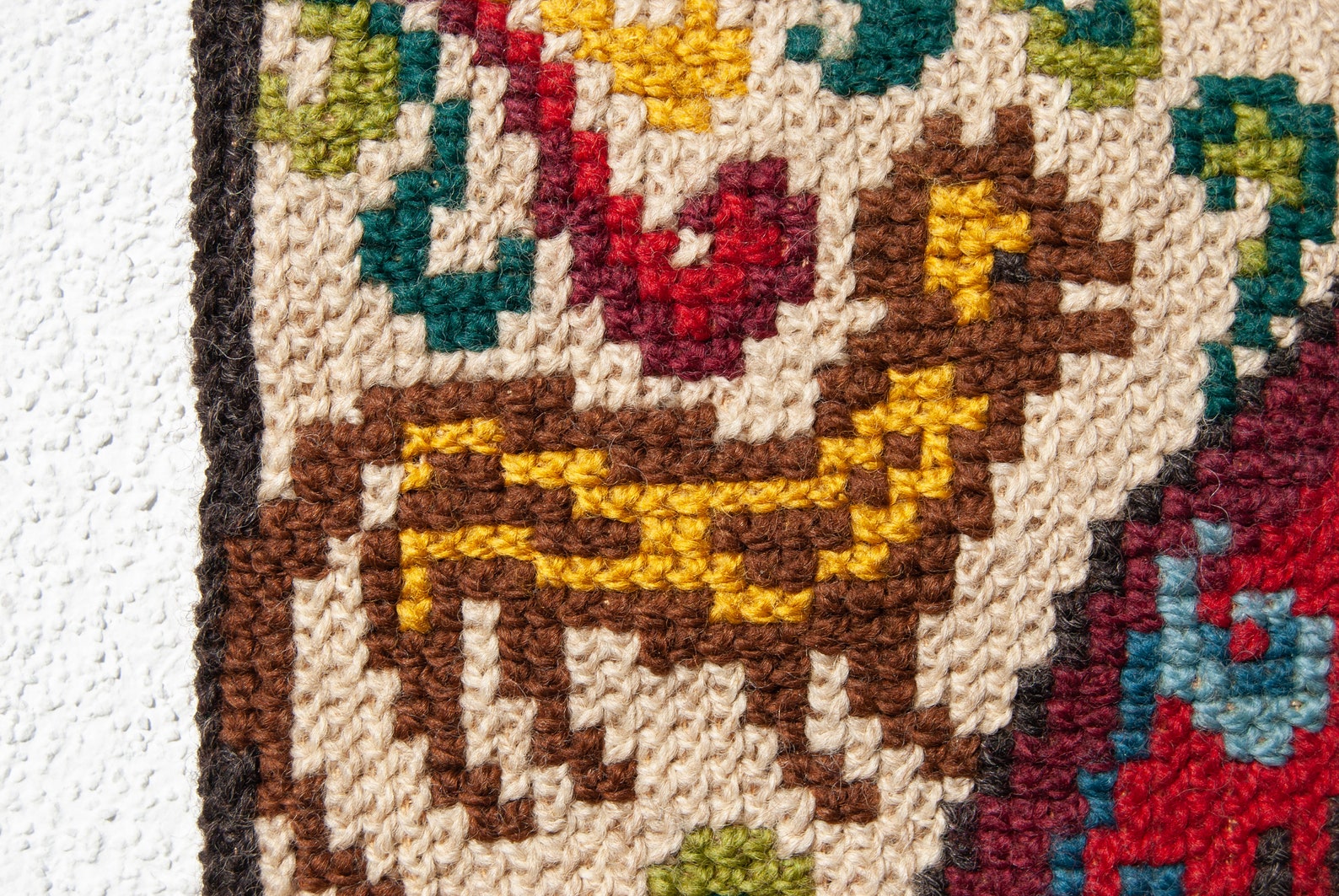 Lot - A Hand Embroidered Chinese Tapestry - Ibis