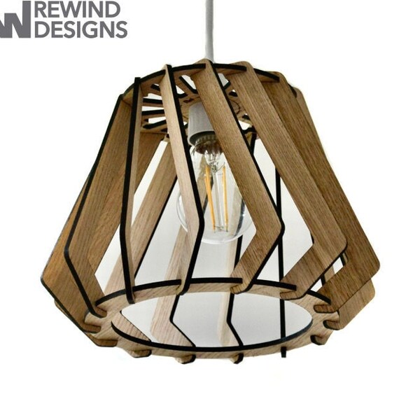 Wooden Lampshade - Etsy