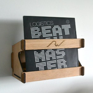 Vinyl Record LP Storage Wall mounted Rack/Box 7 inch Size