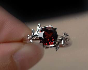 Unique garnet best sale rings