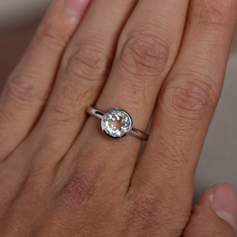amethyst gemstone ring