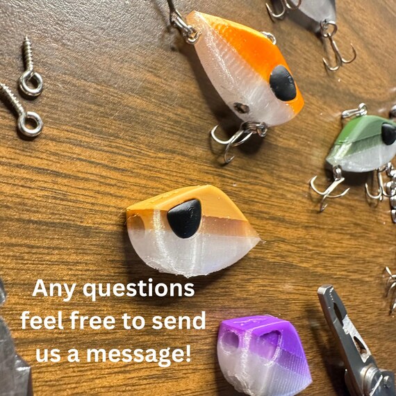 Lipless Crankbait 1.5" 3-pack  3D Printable Fishing Lures | STL + 3MF  Files | Print Settings & Assembly Guides Included - Etsy