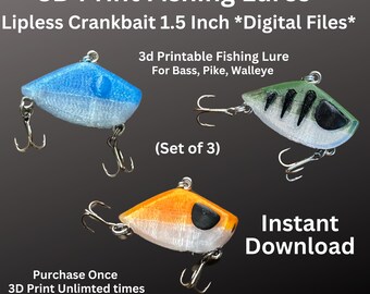 Free Eye 10pcs Unpainted Crankbait Lures | 54mm 3g Blank Hard Baits For Trout, Salmon Topwater Fishing - View #10