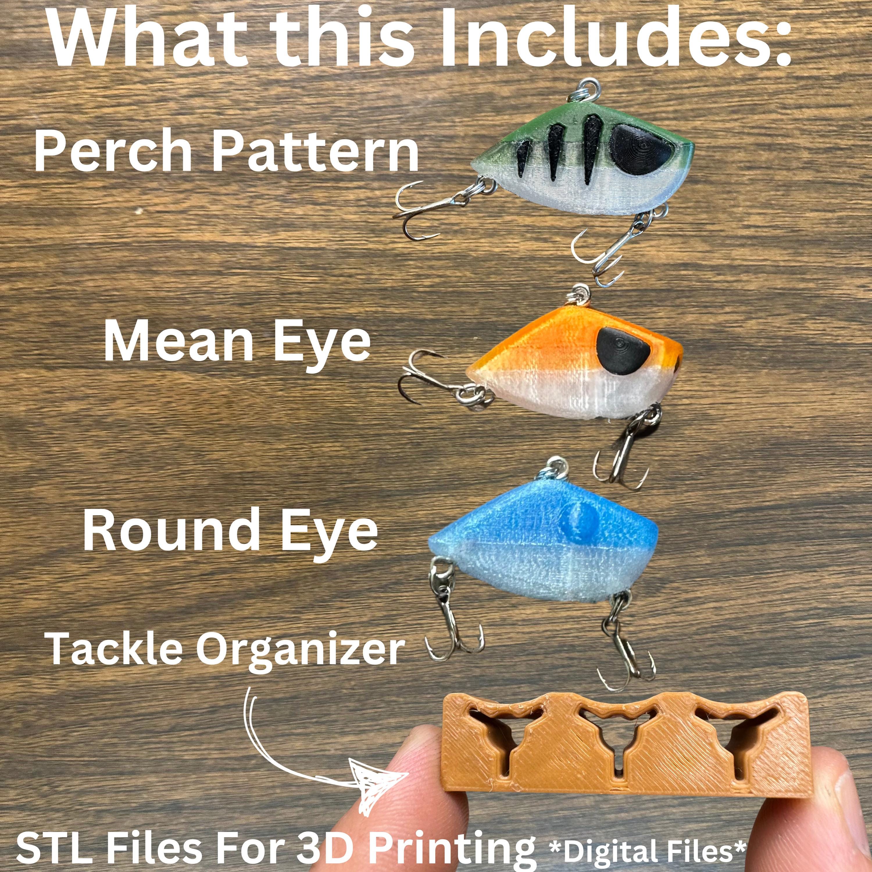 3D Print Your Own Fishing Lures  Lipless Crankbait 1.5" 3-pack | STL + 3MF  Files | 3 Designs | Instant Download - Etsy