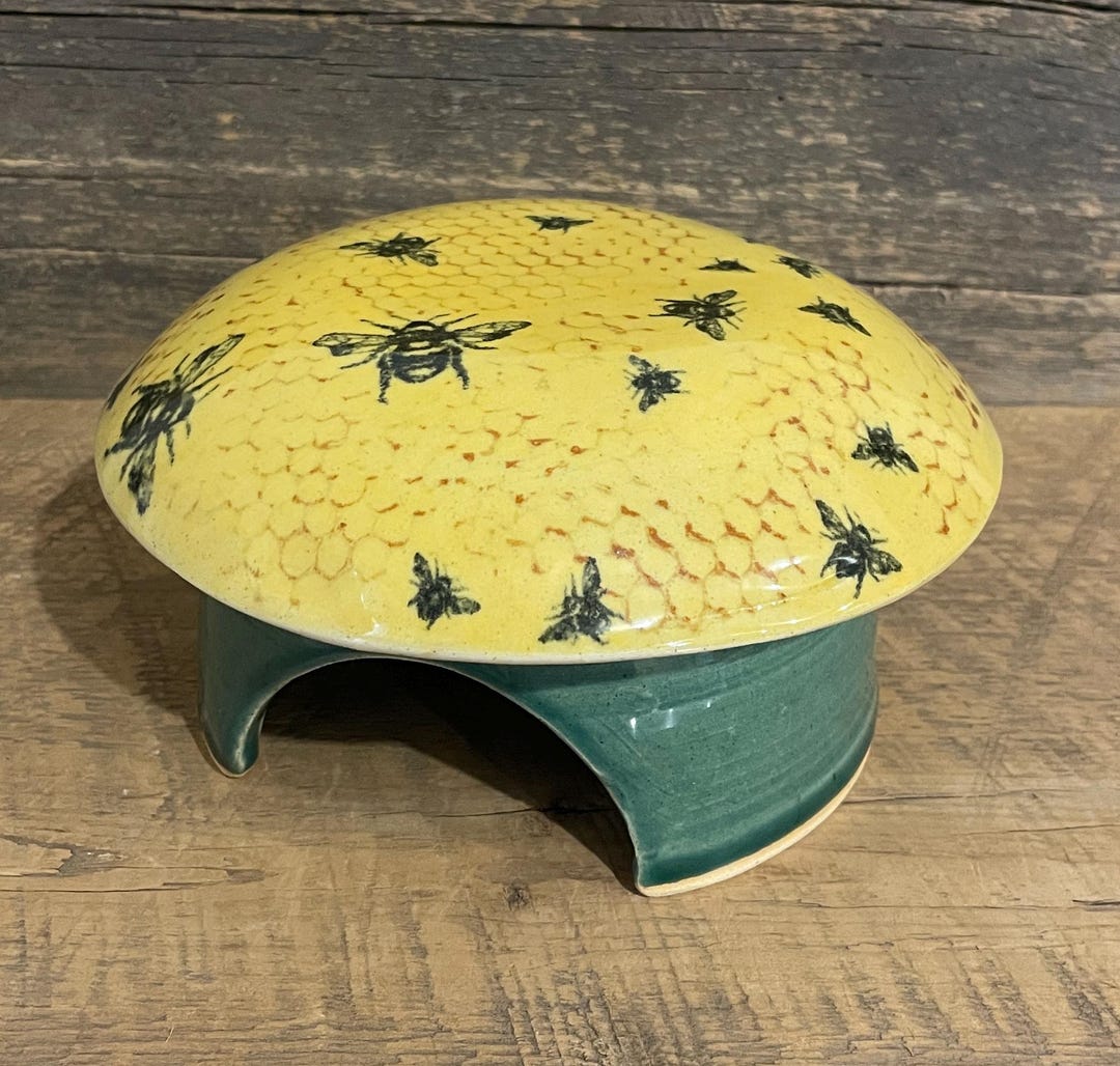 Toad Abode Patterns Bee and Honeycomb Toad Abode House for Toads - Etsy