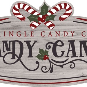 Kringle Candy Co. MDF Print Style 1