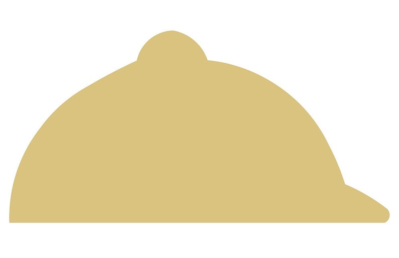 Jockey Hat Style 2 Unfinished Wood Shape Cutout Variety Sizes Etsy