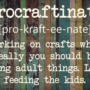 Procraftinate MDF Style 1