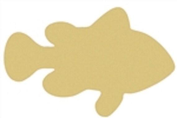Shark Style 1 Unfinished MDF Cutout Variety Sizes USA Made Nautical Theme