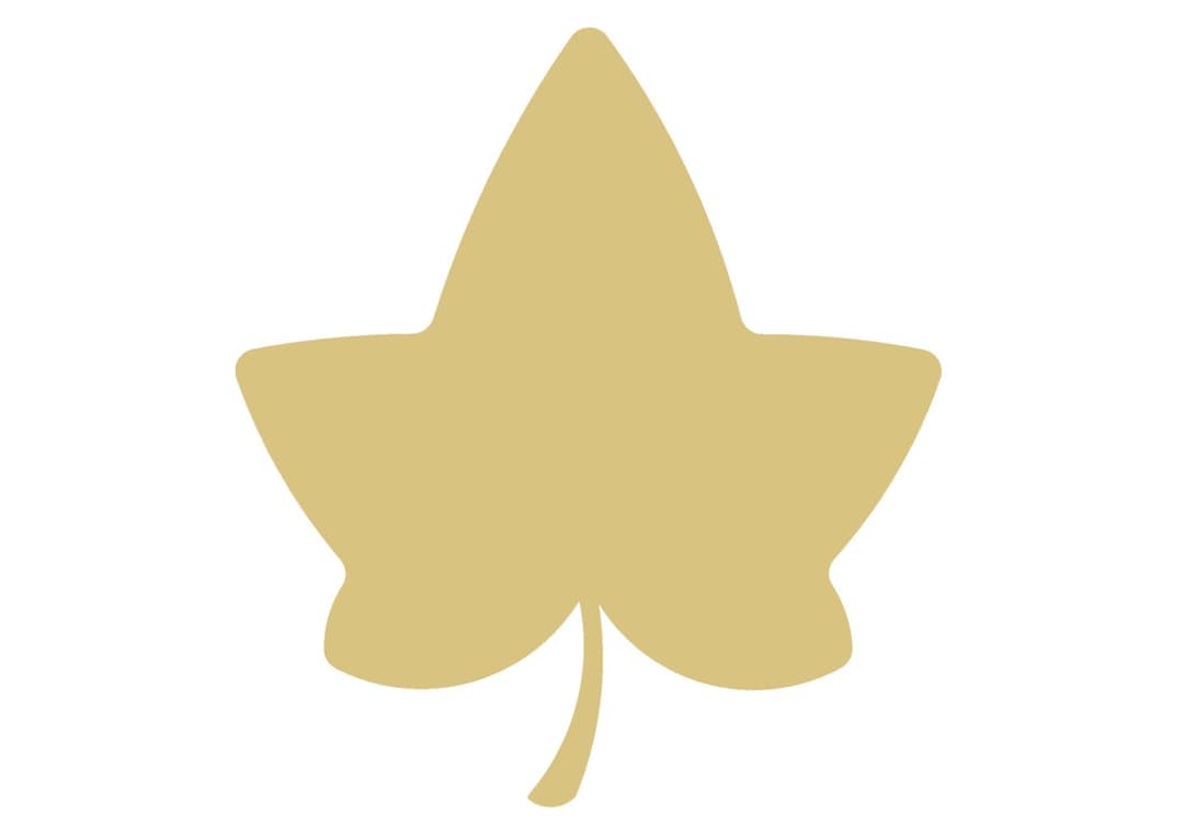 Ivy Leaf Unfinished MDF Wood Cutout Variety of Sizes USA Made Home ...