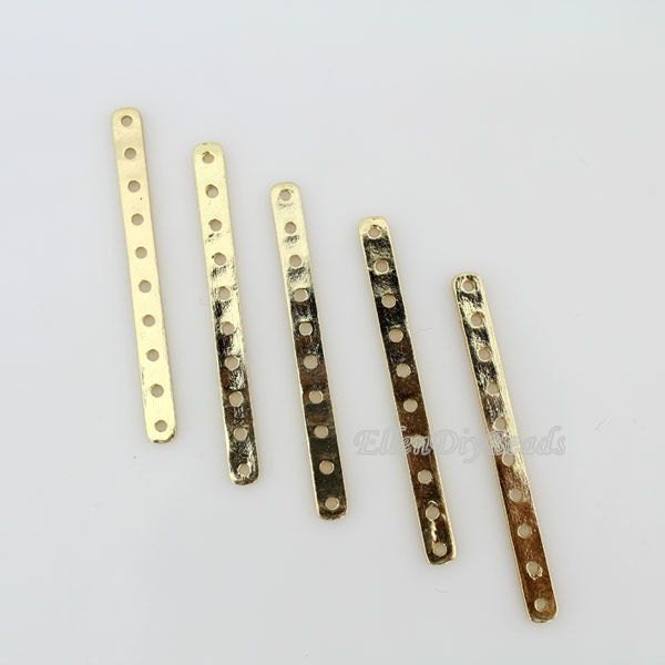 3 Strand Necklace Separator Clasp 14k 18k Solid Gold, Multiple