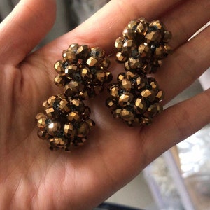 5Pcs-High Quanlity 22mm Handmade Bronze Crystal Ball Beads,DIY Jewelry Making,Crystal  Ball,Bracelet Spacer Beads,Wholesale beads
