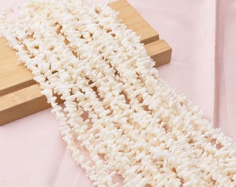2-3×9-18mm White Branch Coral Beads, Branch Coral Beads, Stick Coral Beads, White Coral Beads, DIY Necklace Earring Beads-15-16inches--BC069