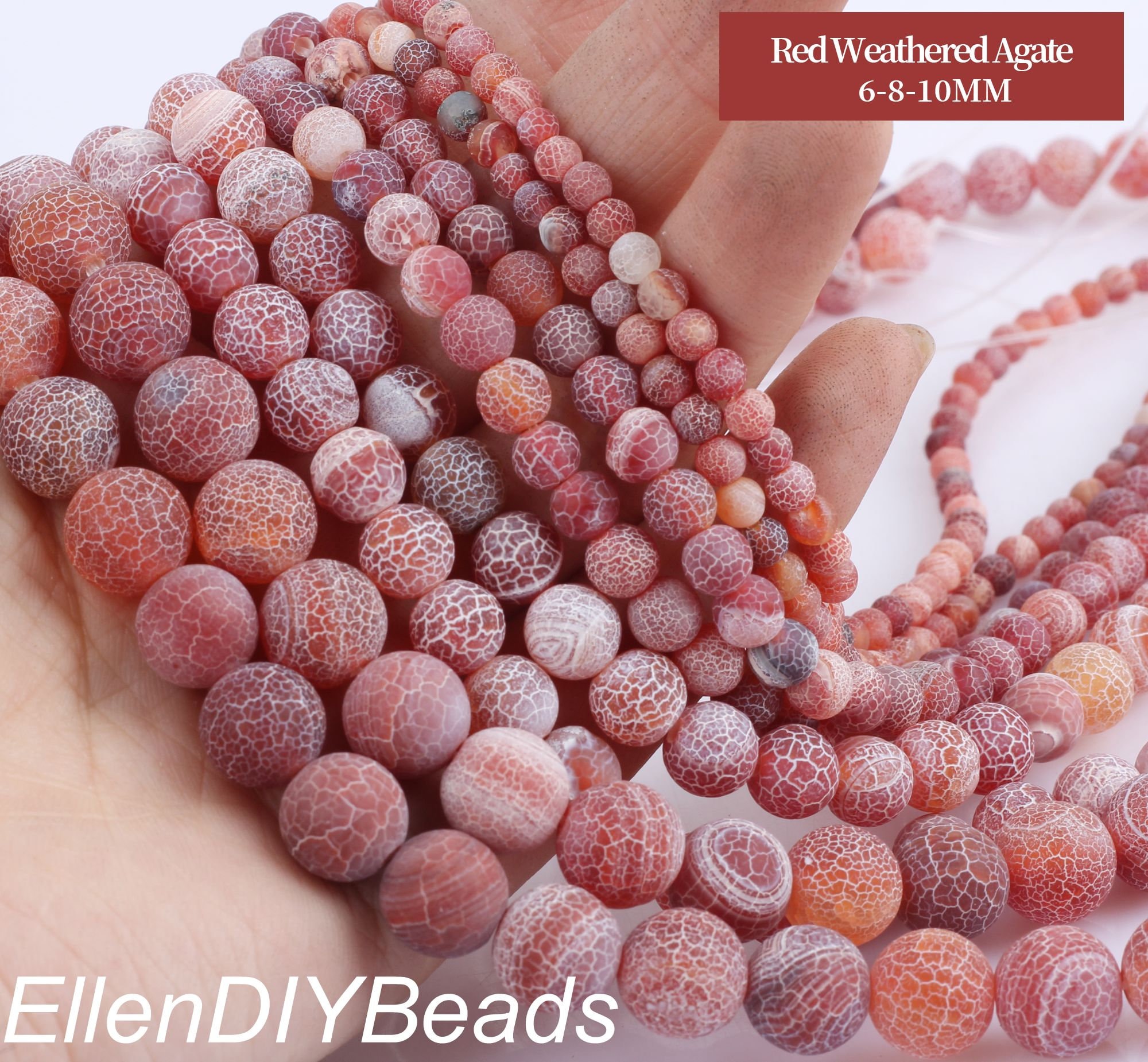 Chinese Jade Rounds (4mm, 6mm, 8mm) - Beadology Iowa