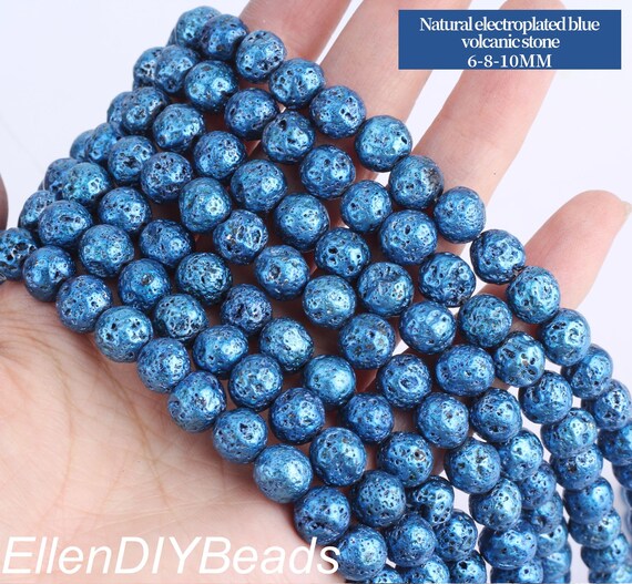Natural 8/10/12mm Faceted Round blue Aquamarne Beads Gemstone Necklace 18 AAA | eBay