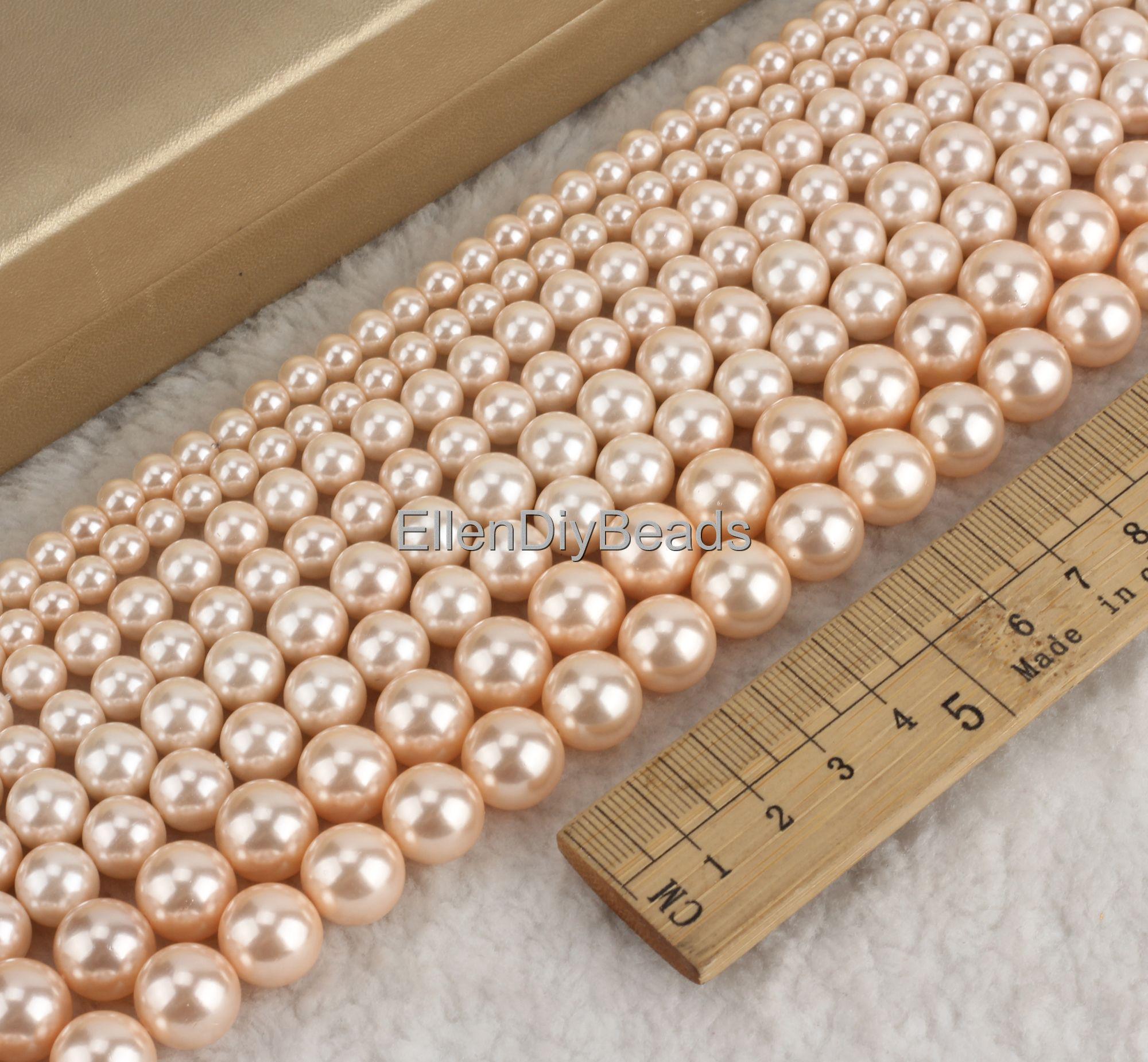 Perles Disque Nacre Naturelle 15 Mm – Lot De 25, Rose Fuchsia, Pour Création Bijoux