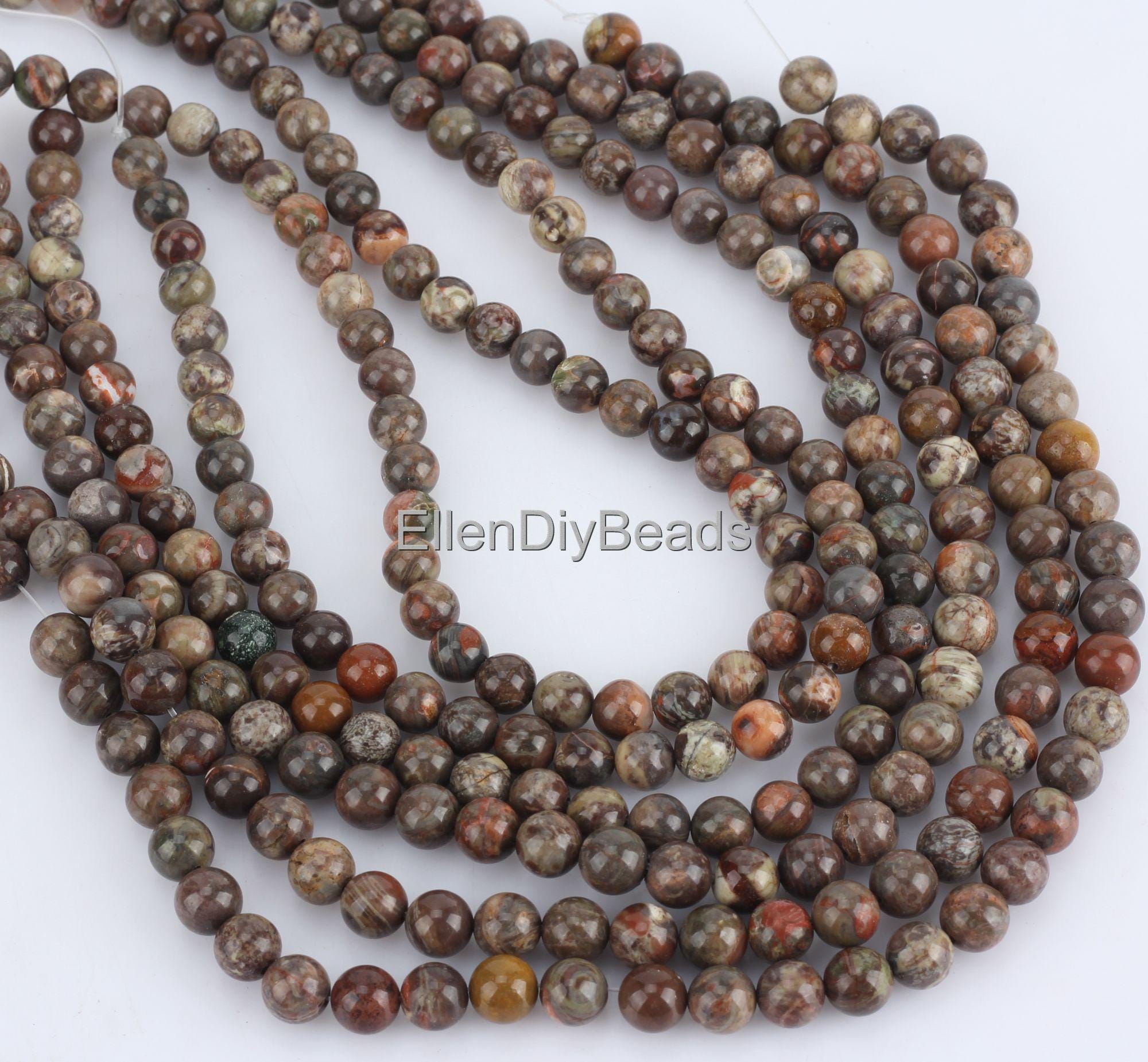 Perline Di Pietra Preziosa Rotonda In Agata Rossa Da 12 Mm - Filo Da 15,5 Pollici - Italia