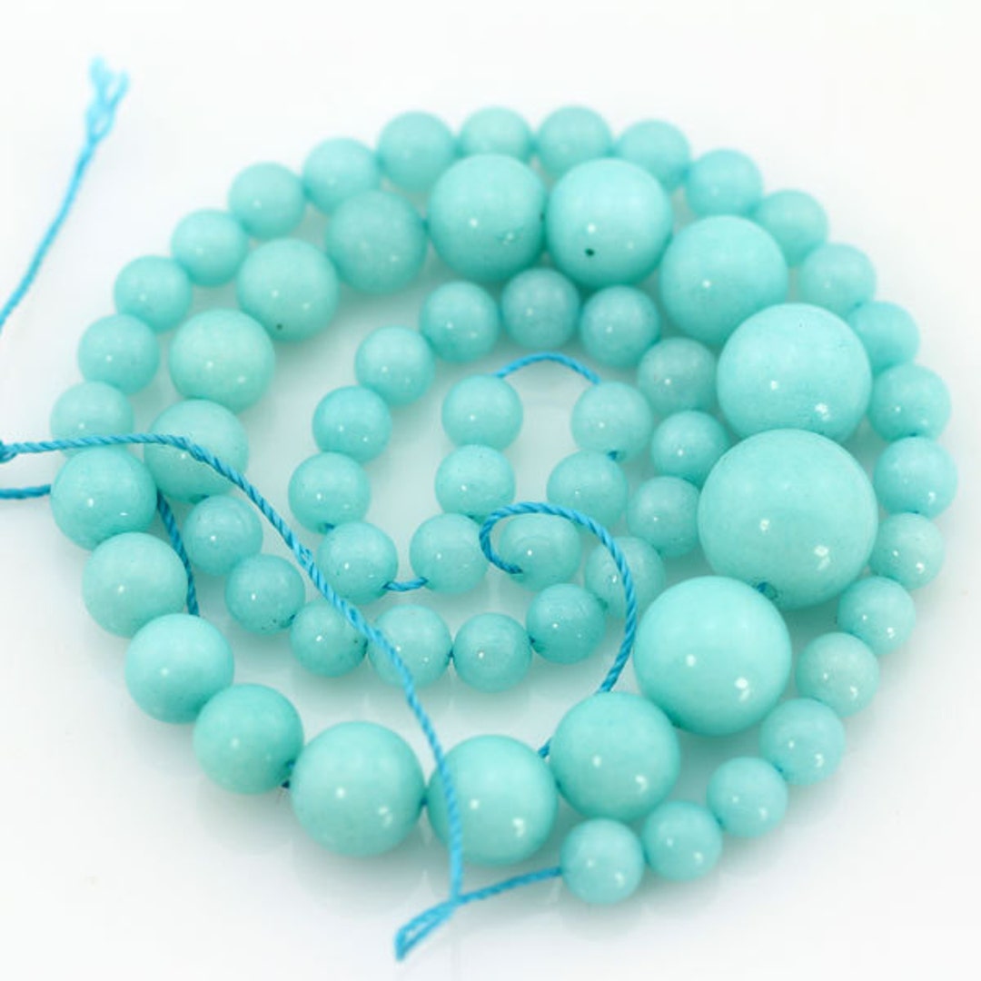 Natural Rose Quartz Stone Round Beaded Necklace Available In 6 Mm 8 Mm - Foto 5