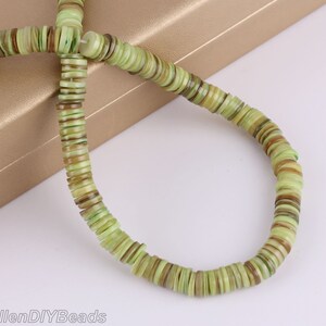 2x8 Mm Flat Round Shell Beads,choose Color,loose Shell Pearl Beads ...