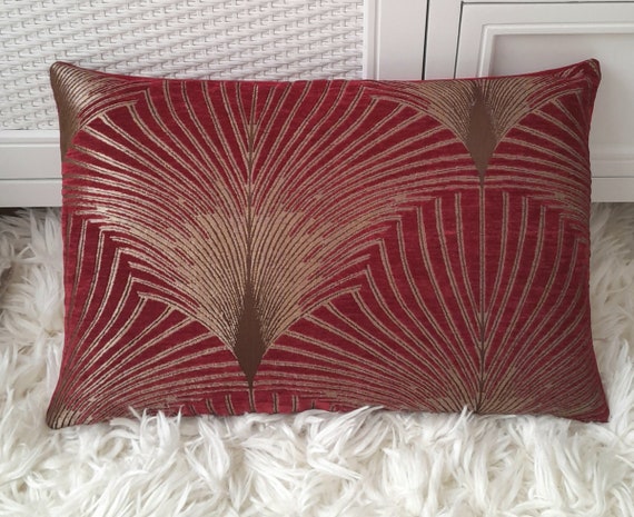 burgundy scatter cushions