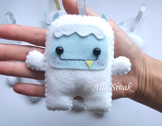 stuffed abominable snowman