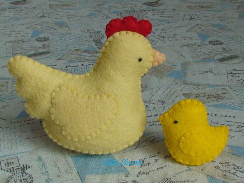Waldorf toy toy chickens eco friendly toy waldorf chickens Etsy