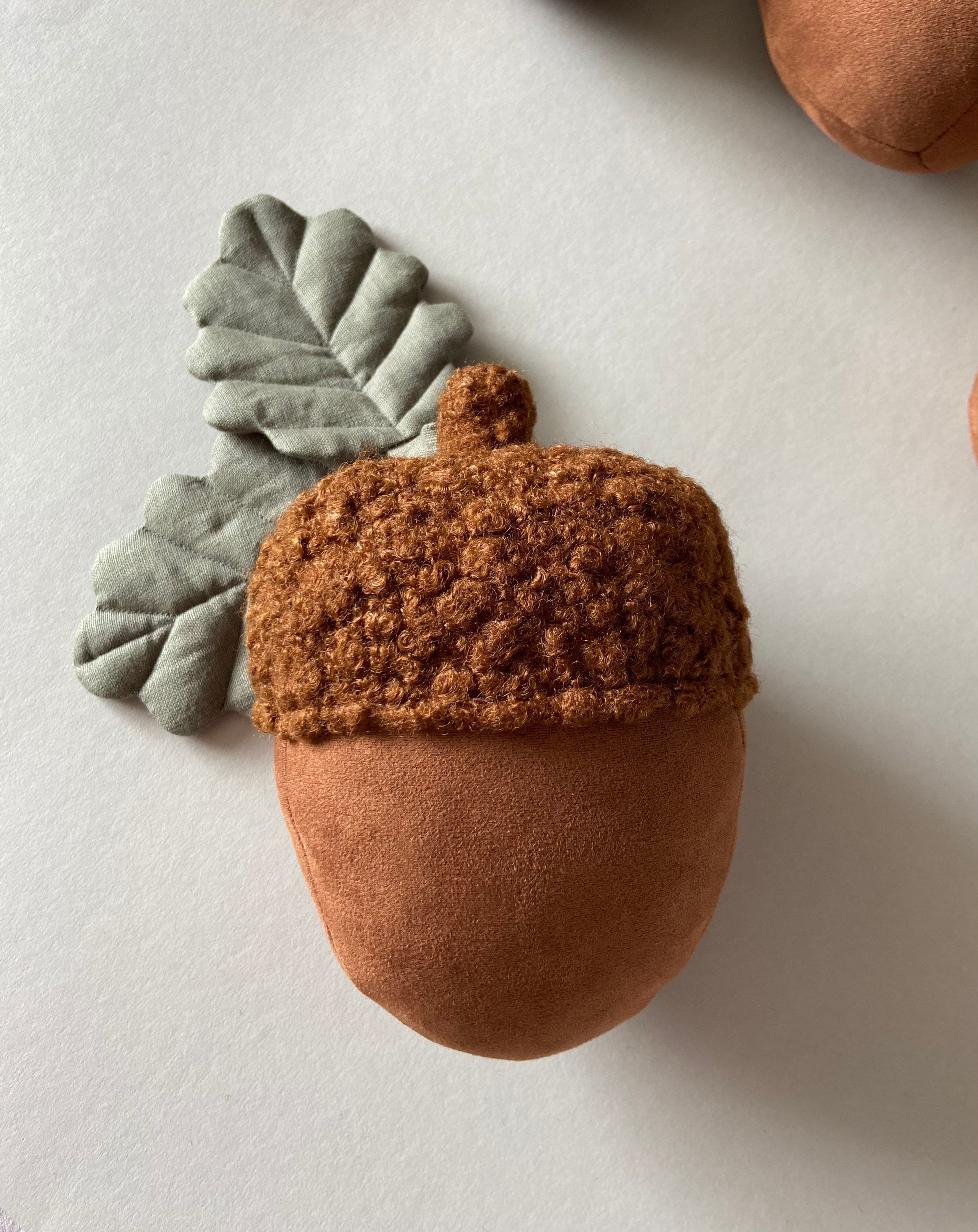 Acorn Gift for Him Plush Acorn Stuffed Acorn Gift for Her Etsy