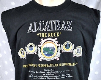 ヴィンテージ ザ ロック アルカトラズ刑務所 T シャツ サイズ XL