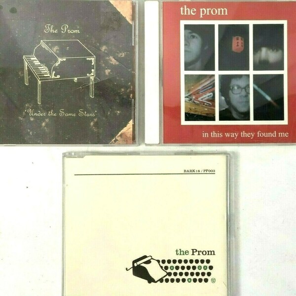 The Prom 3 CD Bundle Under Same Stars In This Way They Found Me Barsuk 2000-2002