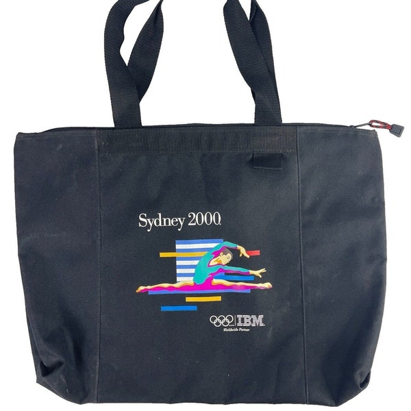 Sydney 2000 Olympic Games IBM Computer Tote Case Worldwide Partner Gymnastics