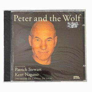 Patrick Stewart Peter & the Wolf La Boîte À Joujoux CD 1994 Germany Sergei Prokofiev Claude Debussy New Sealed