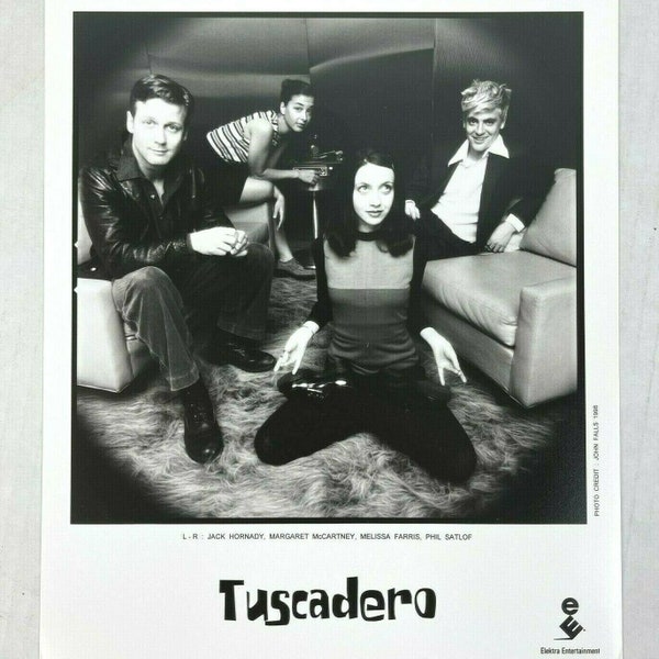 Tuscadero Promo Press Photo 8x10 Glossy Pic 1998 Elektra Washington DC Teenbeat Power Pop