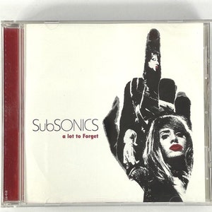 Subsonics A Lot To Forget CD orig 2002 Slovenly Recs NO UPC Garage Rock Atlanta