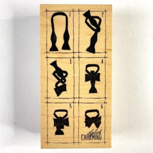 Serie de pajaritas formales con estilo y encanto, secuencia de sellos de goma grandes de 4" Club Scrap 2004 Crafting