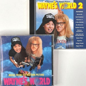 Waynes World 1+2 Movie Soundtrack  2 CD Bundle Aerosmith Party Time Excellent 1992-1993