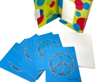 Dr Seuss Happy Holidays The Whos Peace Joy Sign Christmas Note Cards 12 w/Evps