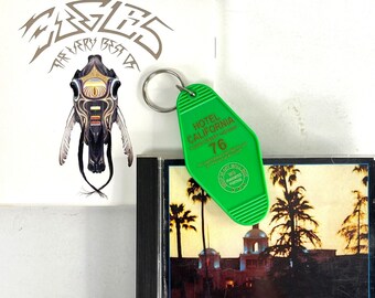 Eagles 2 CD Bundle + Motel Keychain Very Best Hits 2xCD + Hotel California Japan