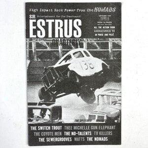 Sir Estrus Quarterly No 36 The Nomads 1999 Vintage Mailorder Catalog Digest Chantry Garage Rock