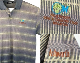 Palm Resort Golf Country Club Johor Malaysia L Ashworth Shirt size Large Mens Made In USA