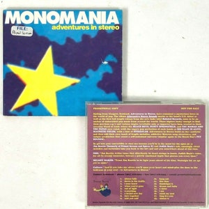Adventures In Stereo 2 CD Bundle Monomania Alternative Sounds Promos 1998-2000