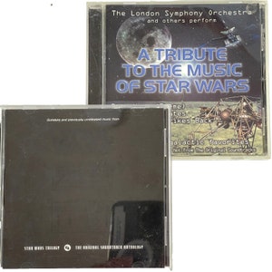 Star Wars Trilogy 1993 Previously Unreleased + London Symphonic Tribute 1999 2 CD Bundle Orchestra