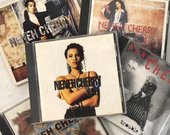 Vintage Neneh Cherry 5 CD Bundle Raw Like Sushi Homebrew Trouble Man Money Love Buffalo Kisses Singles Promo 1988-1995